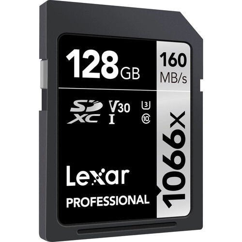 Lexar Professional 1066x SDXC 128GB UHS-I Card SILVER Series - cambuy-lives