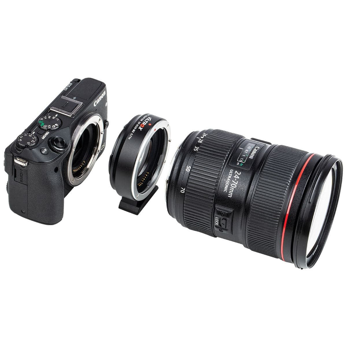VILTROX EF-EOS M2 Lens Adapter 0.71x Speed Booster for Canon EF Lens to EOS EF-M Mirrorless Camera - cambuy-lives