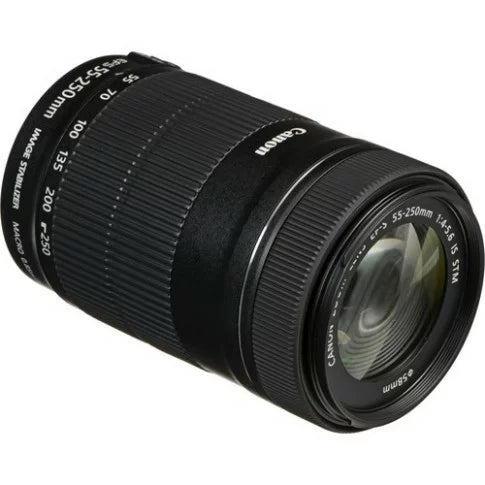 Used Canon EF-S 55-250mm f/4-5.6 IS STM Lens