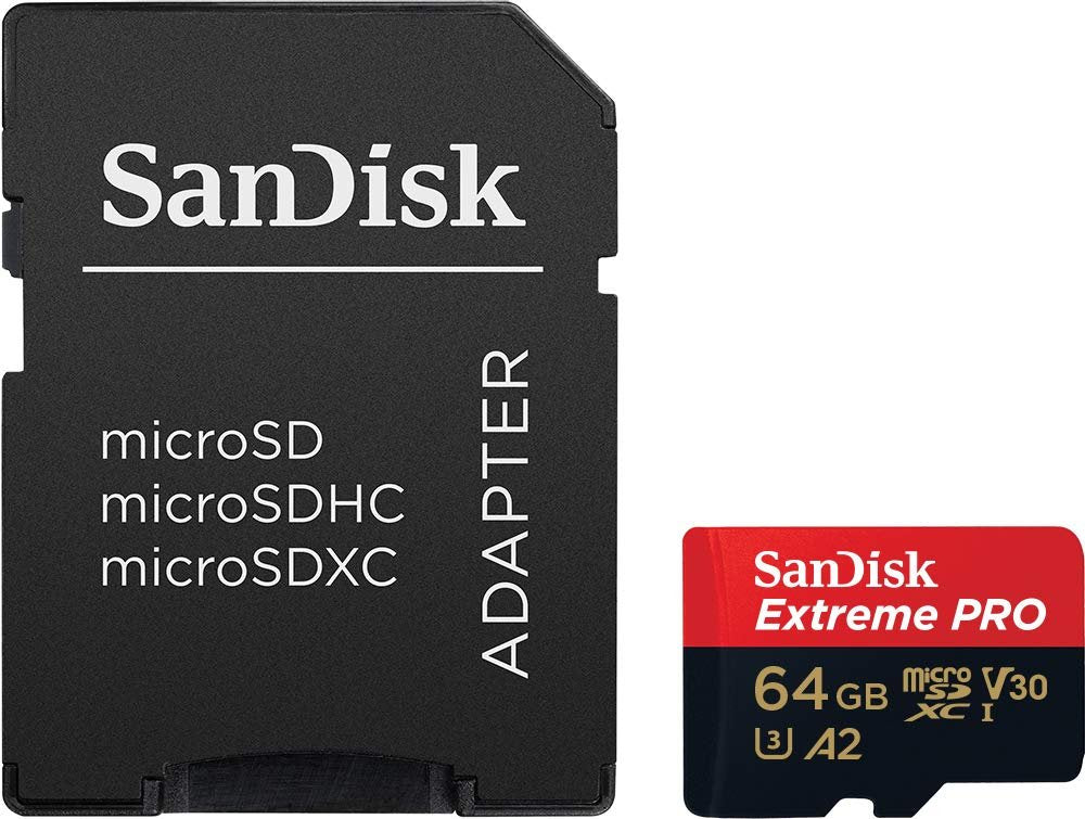 SanDisk Extreme Pro 64GB microSDXC UHS-I, 200MB/s Read, 90MB/s Write Memory Card - cambuy-lives