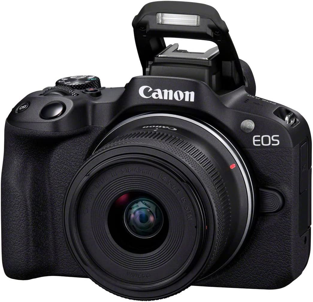 Canon Mirrorless EOS R50 (RF-S18-45mm f/4.5-6.3 IS STM & RF-S55-210mm f/5-7.1 IS STM) - cambuy-lives