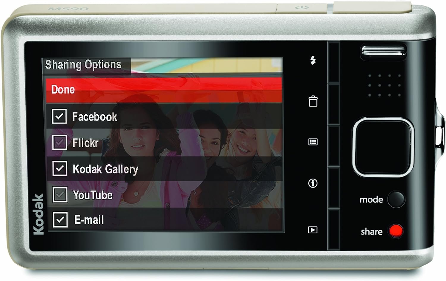 Kodak EasyShare M590 Digital Camera - cambuy-lives