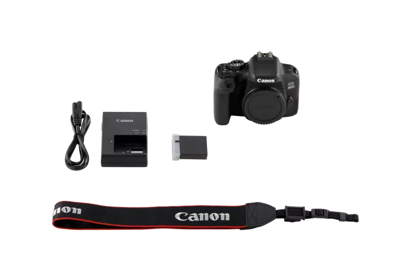 Canon EOS 800D DSLR Camera Body with EF S 18-55 IS STM Lens - cambuy-lives
