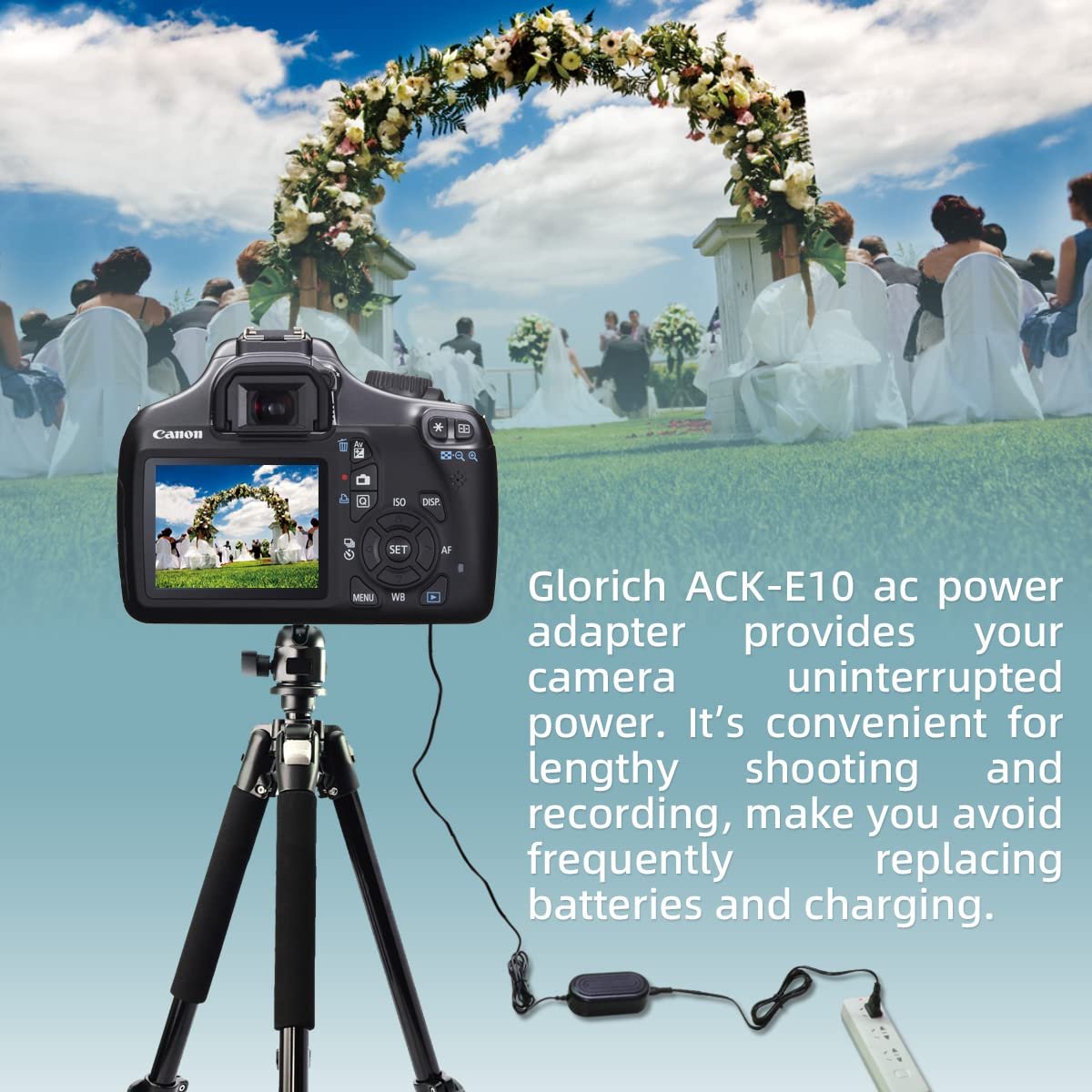 Canon EOS Digital Camera Replacement AC Power Adapter kit - cambuy-lives