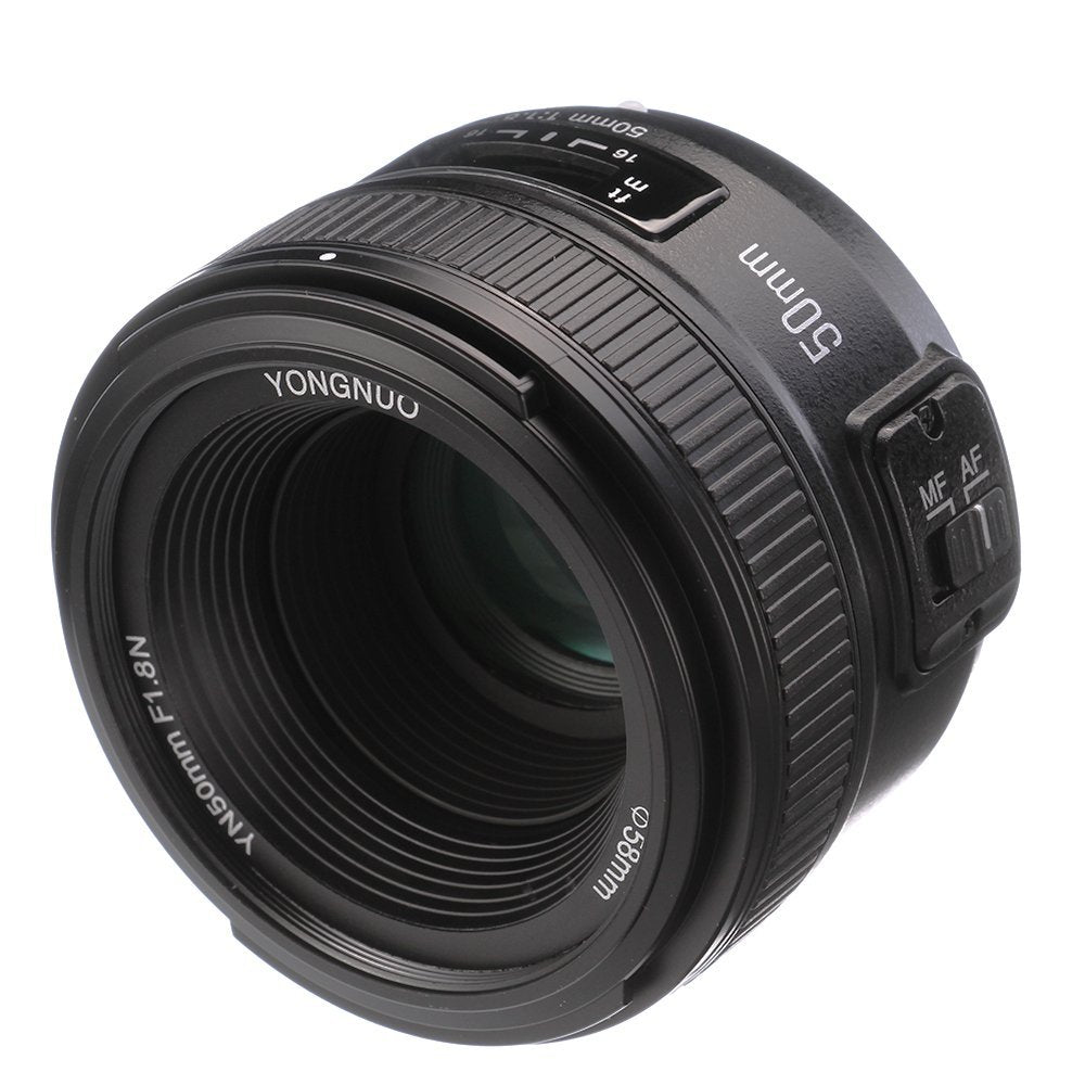 YONGNUO YN 50mm F1.8N Lens for Nikon - cambuy-lives
