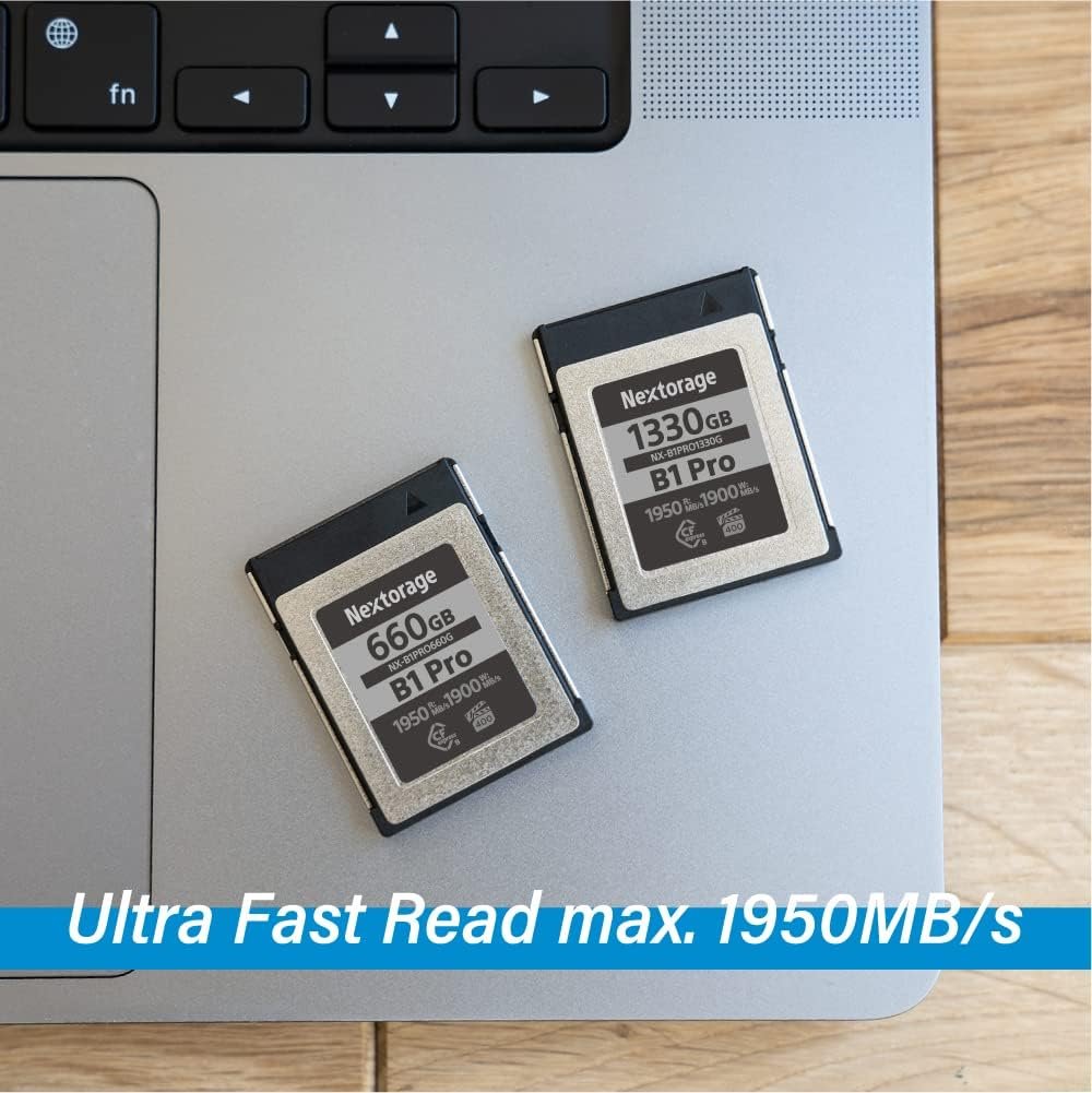 Nextorage 330GB B1 Pro Series CF Express Type B Memory Card / 1950 MB/s - cambuy-lives