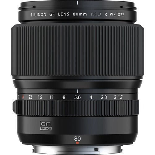Fujifilm GF 80mm F1.7 R WR Black - cambuy-lives