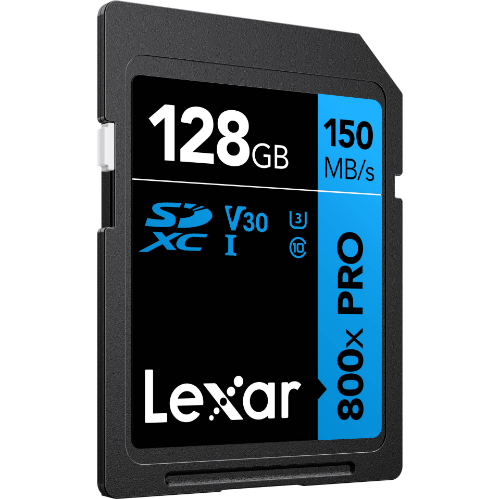 Lexar High-Performance 800xPRO SDHC/SDXC 128GB UHS-I Card BLUE Series - cambuy-lives