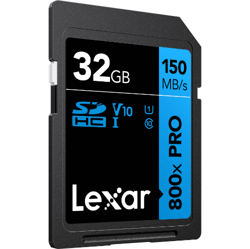 Lexar High-Performance 800xPRO SDHC/SDXC 32GB UHS-I Card BLUE Series - cambuy-lives