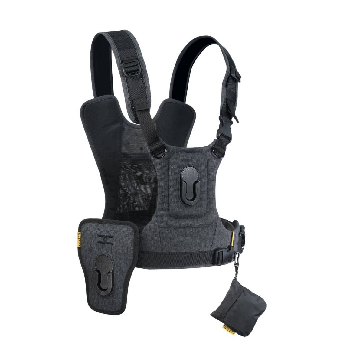 Cotton Carrier CCS G3 Dual Camera Harness / Gray - cambuy-lives