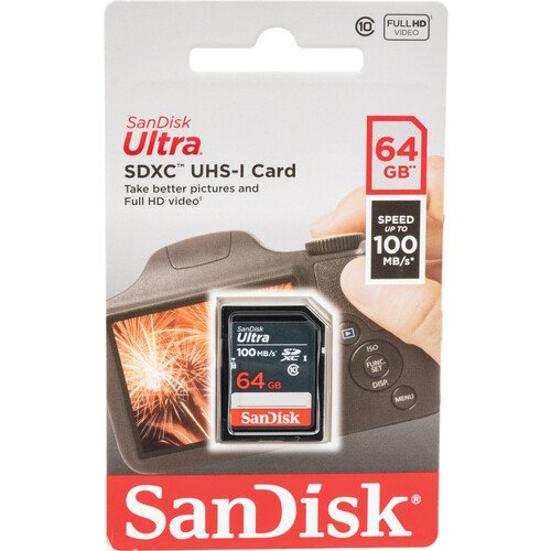 SanDisk Ultra 64GB SDHC card and SDXC card - cambuy-lives