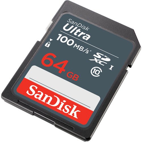 SanDisk Ultra 64GB SDHC card and SDXC card - cambuy-lives