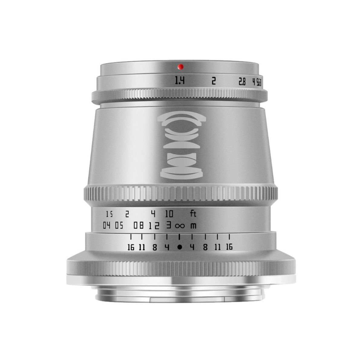 TTArtisan 17mm f/1.4 Lens for Nikon Z / APS-C / Silver - cambuy-lives