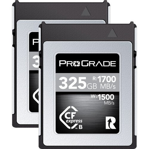 Prograde Digital 325Gb Cfexpress 2.0 Type B Cobalt Memory Card (2-Pack) - cambuy-lives
