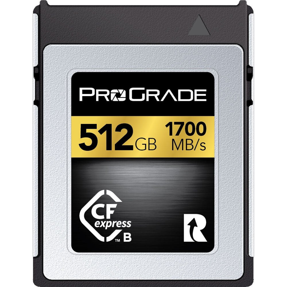 Prograde Digital 512Gb Cfexpress 2.0 Type B Gold Memory Card - cambuy-lives