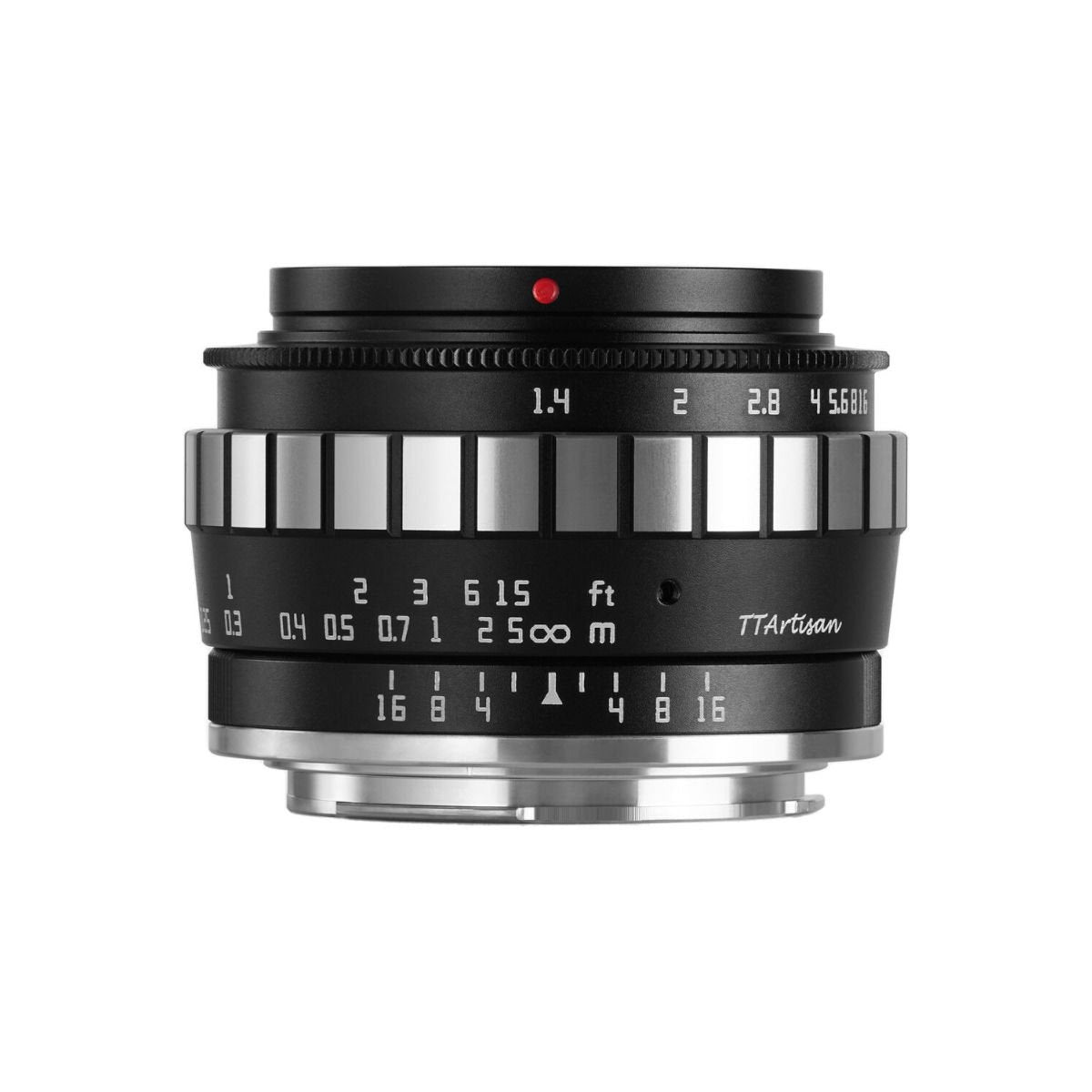 TTArtisan 23mm f/1.4 Lens Sony E / APS-C / Black + Silver - cambuy-lives