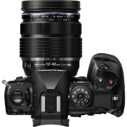 OM Systems OM-1 II Mirrorless Camera with 12-40mm Pro II Lens - cambuy-lives
