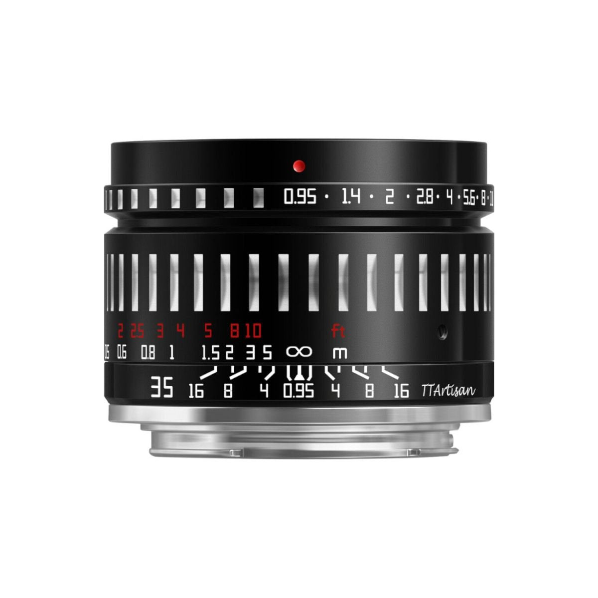 TTArtisan 35mm f/0.95 Lens for Fujifilm X / APS-C / Black + Silver - cambuy-lives