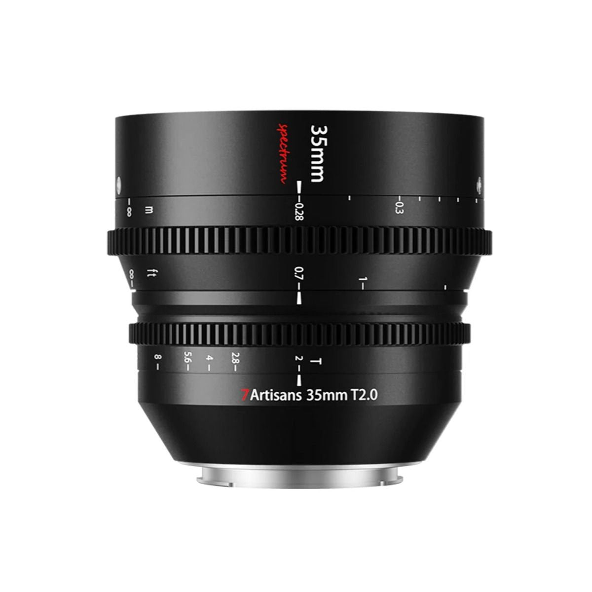 7artisans 35mm T2.0 Cine Lens for Sony E / Full Frame / Black - cambuy-lives