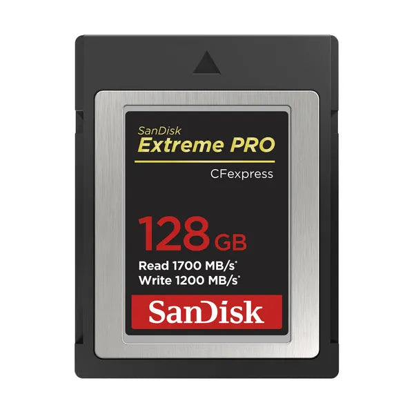 SanDisk 128GB Extreme PRO CFexpress Card Type B - cambuy-lives
