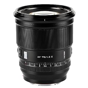 VILTROX AF 75mm F1.2 PRO for Sony E Mount - cambuy-lives