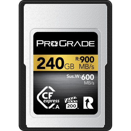 ProGrade Digital 240GB CFexpress 2.0 Type A Gold Memory Card - cambuy-lives