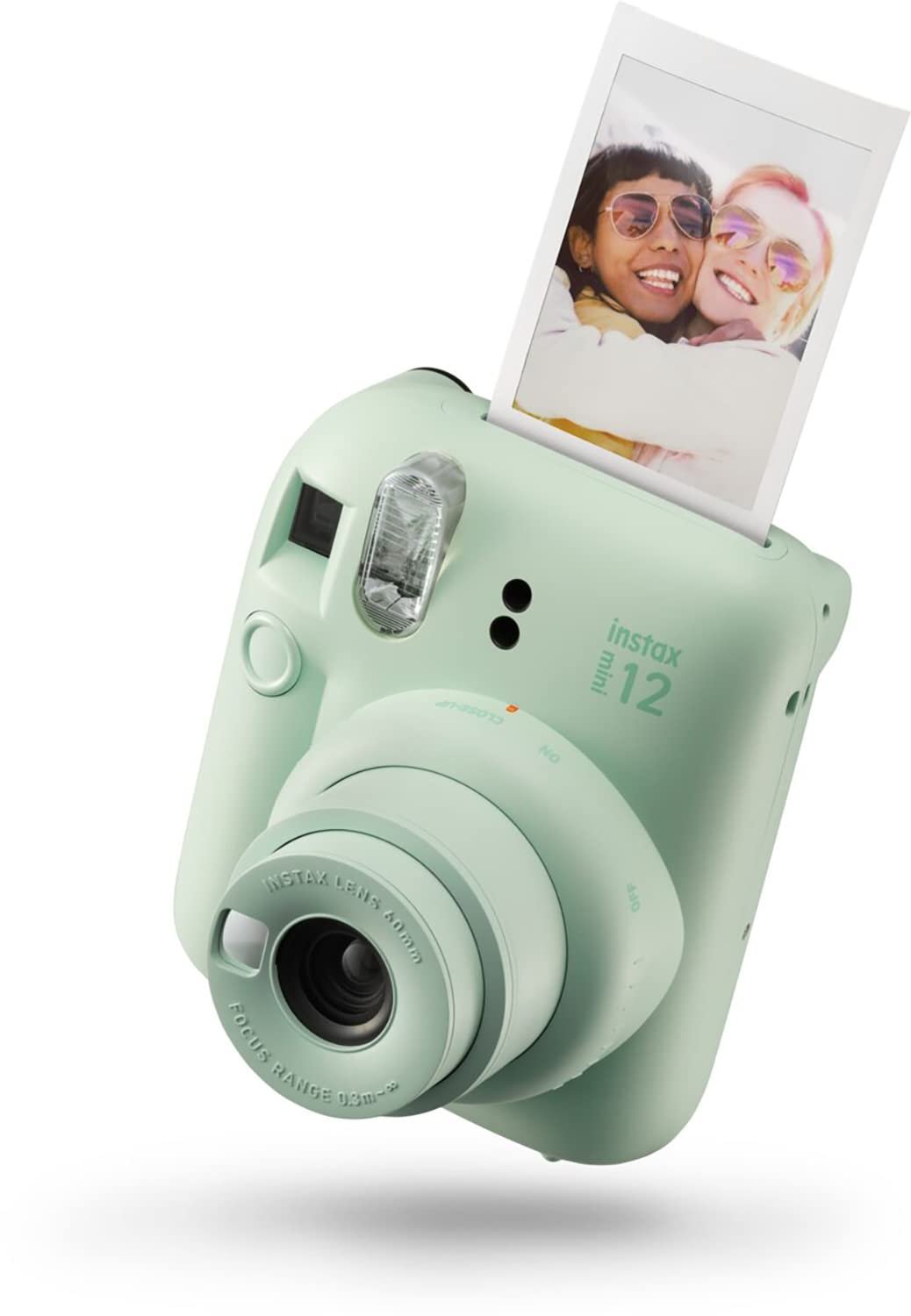 Fujifilm Instax Mini 12 Instant Camera - Mint Green with FREE BAG AND CARTAGE - cambuy-lives