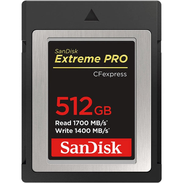 SanDisk 512GB Extreme PRO CFexpress Card Type B - cambuy-lives