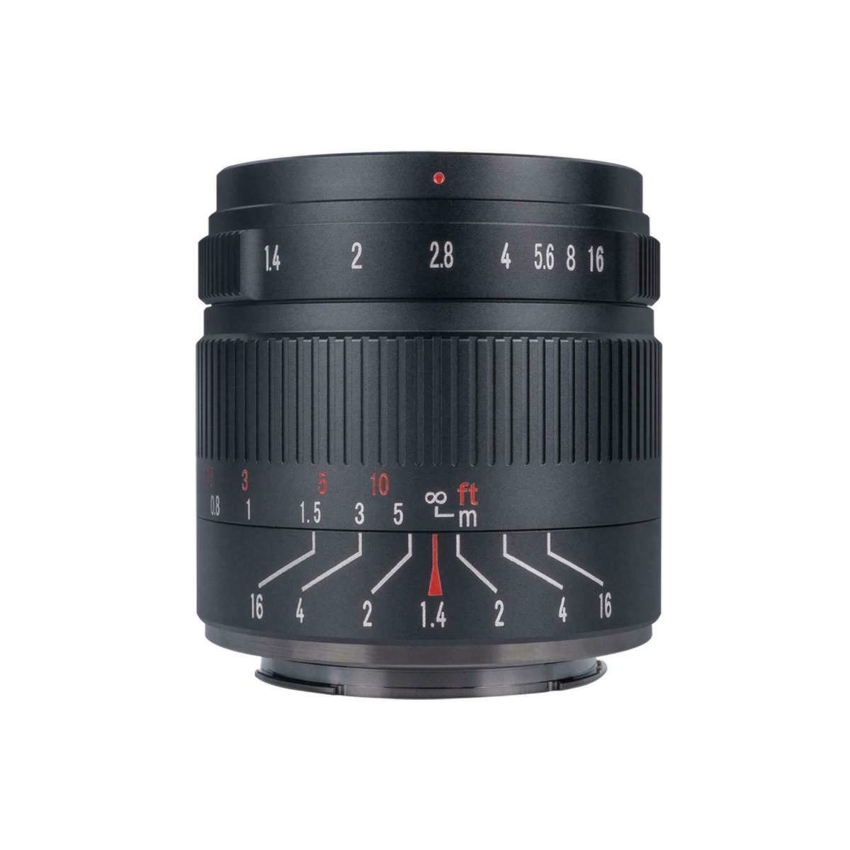 7artisans 55mm f/1.4 II Lens for Fujifilm X / Black - cambuy-lives