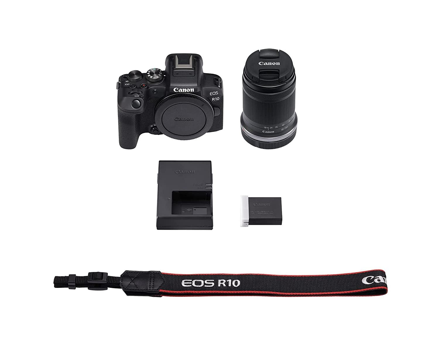 Canon Mirrorless Camera EOS R10 With RF-S 18-150mm f/3.5-6.3 IS STM Open Box - cambuy-lives