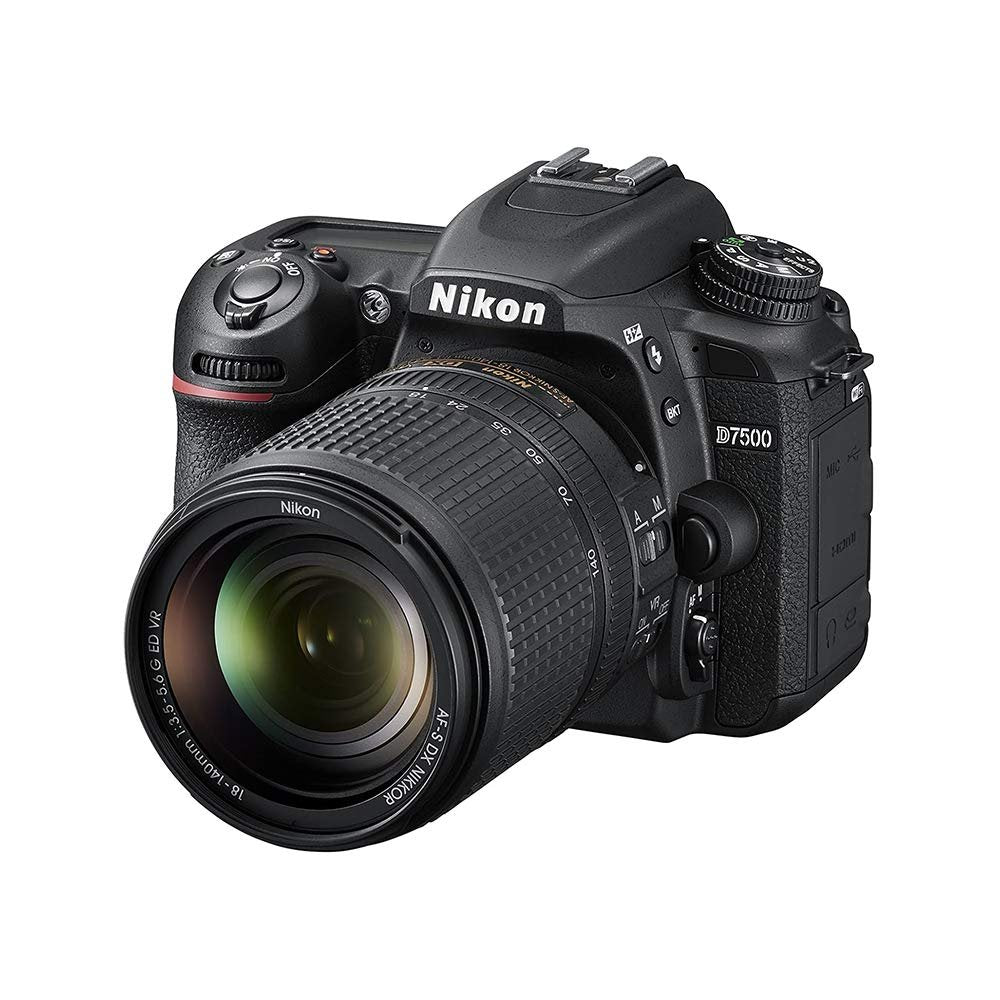 Nikon DSLR Camera D7500 + AF-S DX 18-140MM F/3.5-5.6G ED VR - cambuy-lives
