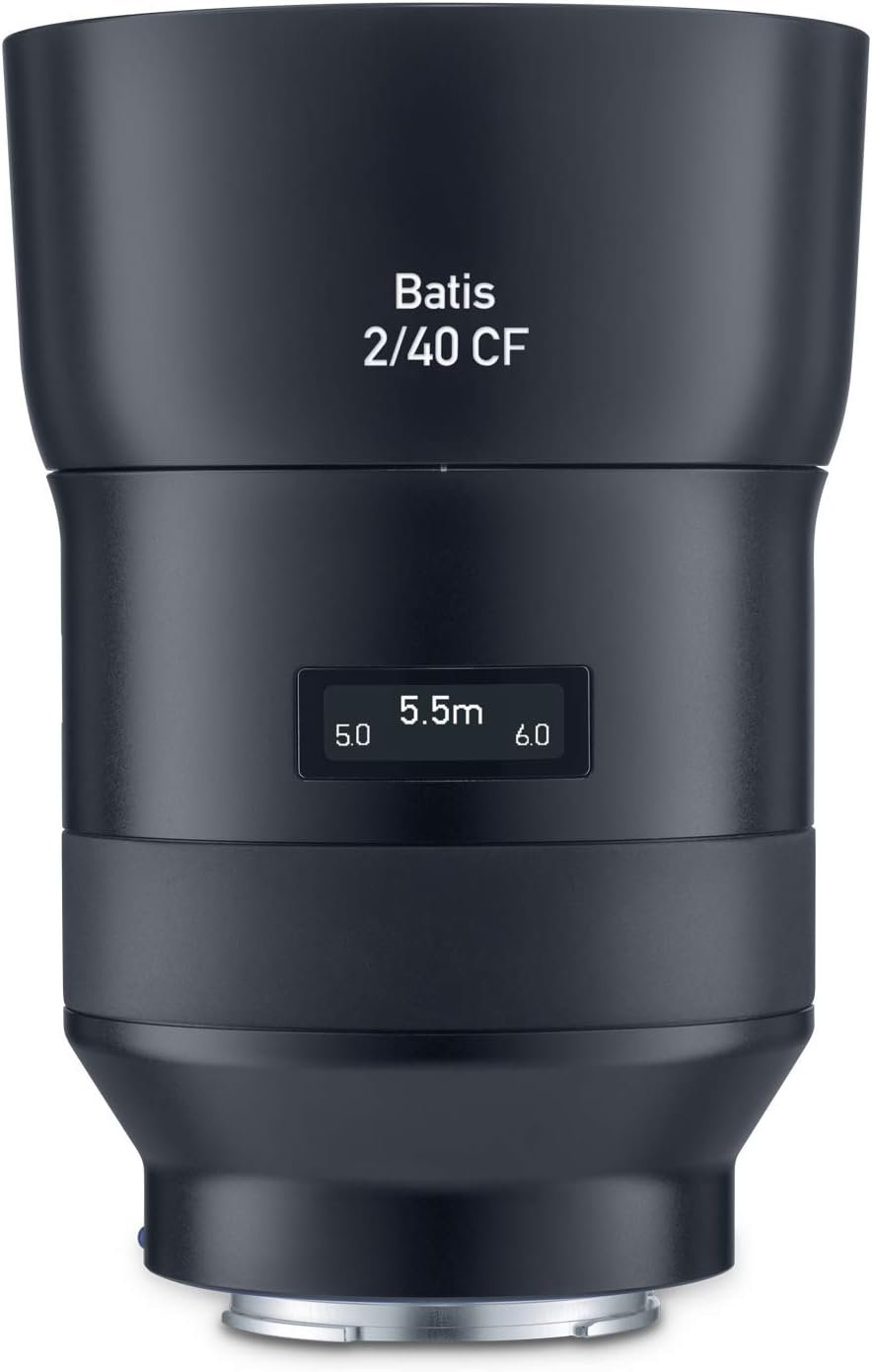 ZEISS Batis 40mm f/2.0 for Sony E Mount Mirrorless Cameras, Black - cambuy-lives