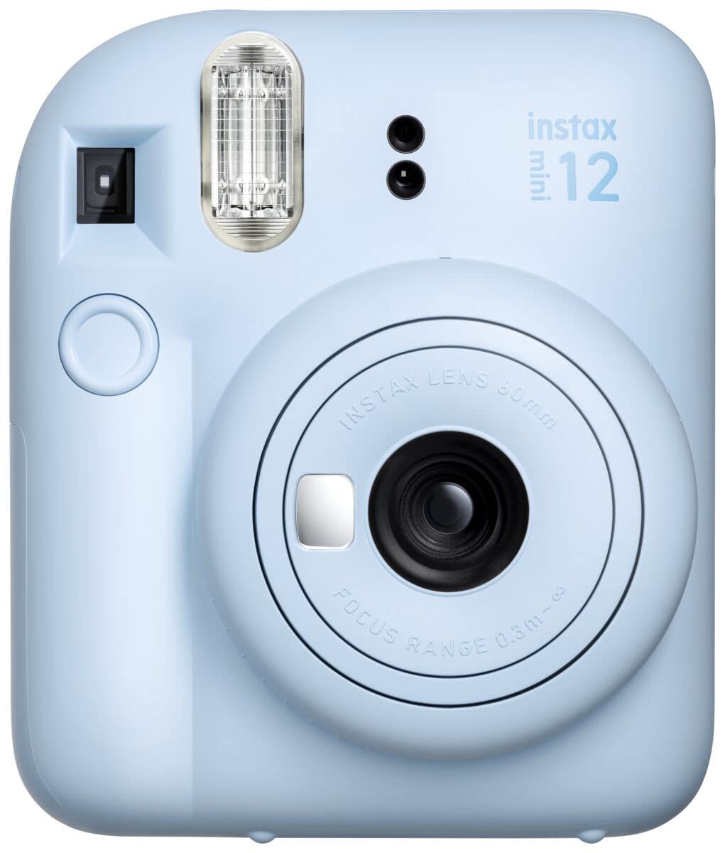 Fujifilm Instax Mini 12 Instant Camera - Pastel Blue with FREE BAG AND CARTAGE - cambuy-lives