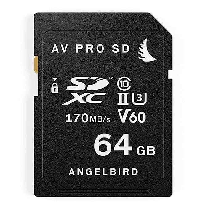 Angelbird AV PRO SD 64 GB Card MK2 V60 SDXC UHS-II - cambuy-lives