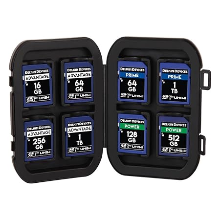 Delkin Secure Digital (SD) 8 Card Carrying Case