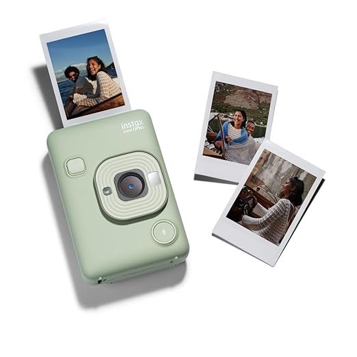 Fujifilm Instax Mini LiPlay Hybrid Instant Camera (Green) - cambuy-lives