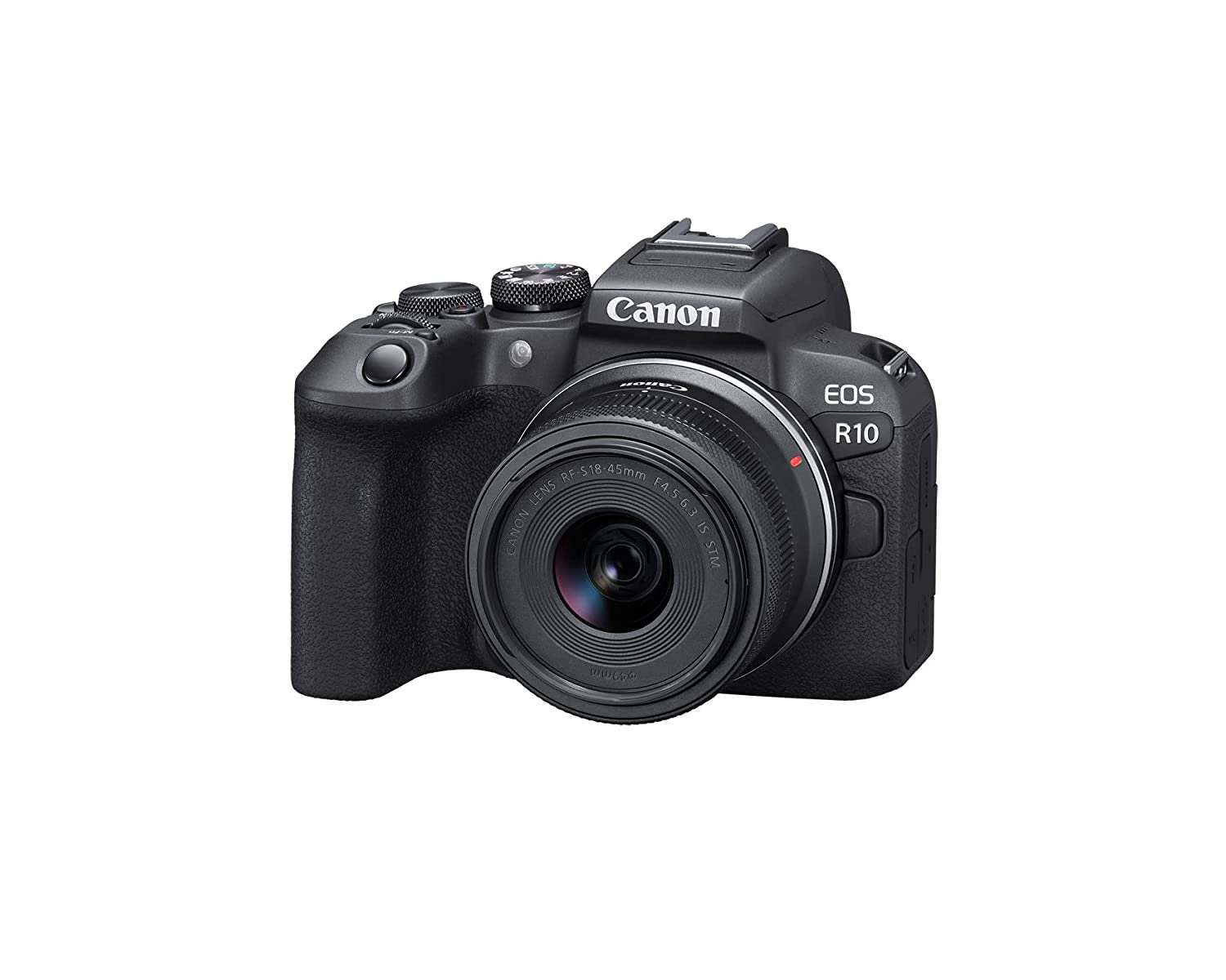Canon Mirrorless Camera EOS R10 RF-S 18-45mm f/4.5-6.3 IS STM Open Box - cambuy-lives
