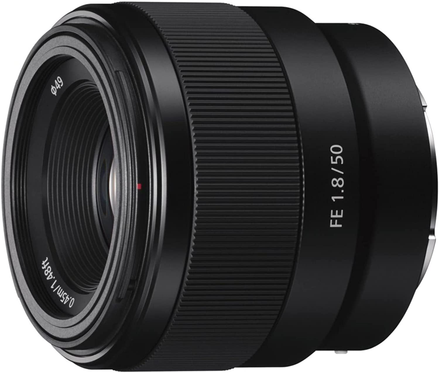 Sony FE 50mm F1.8 Standard Lens for Sony Full-Frame Mirrorless Camera (SEL50F18F) - Black - cambuy-lives
