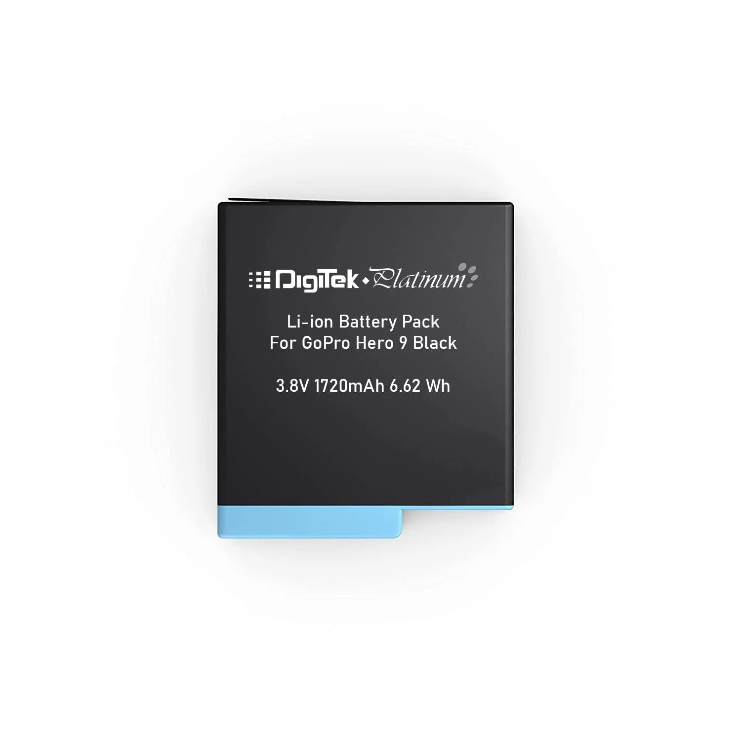 Digitek Platinum Li-ion Rechargeable Battery Pack for GoPro Hero 9/10/11/12 Black 1720mAh - cambuy-lives