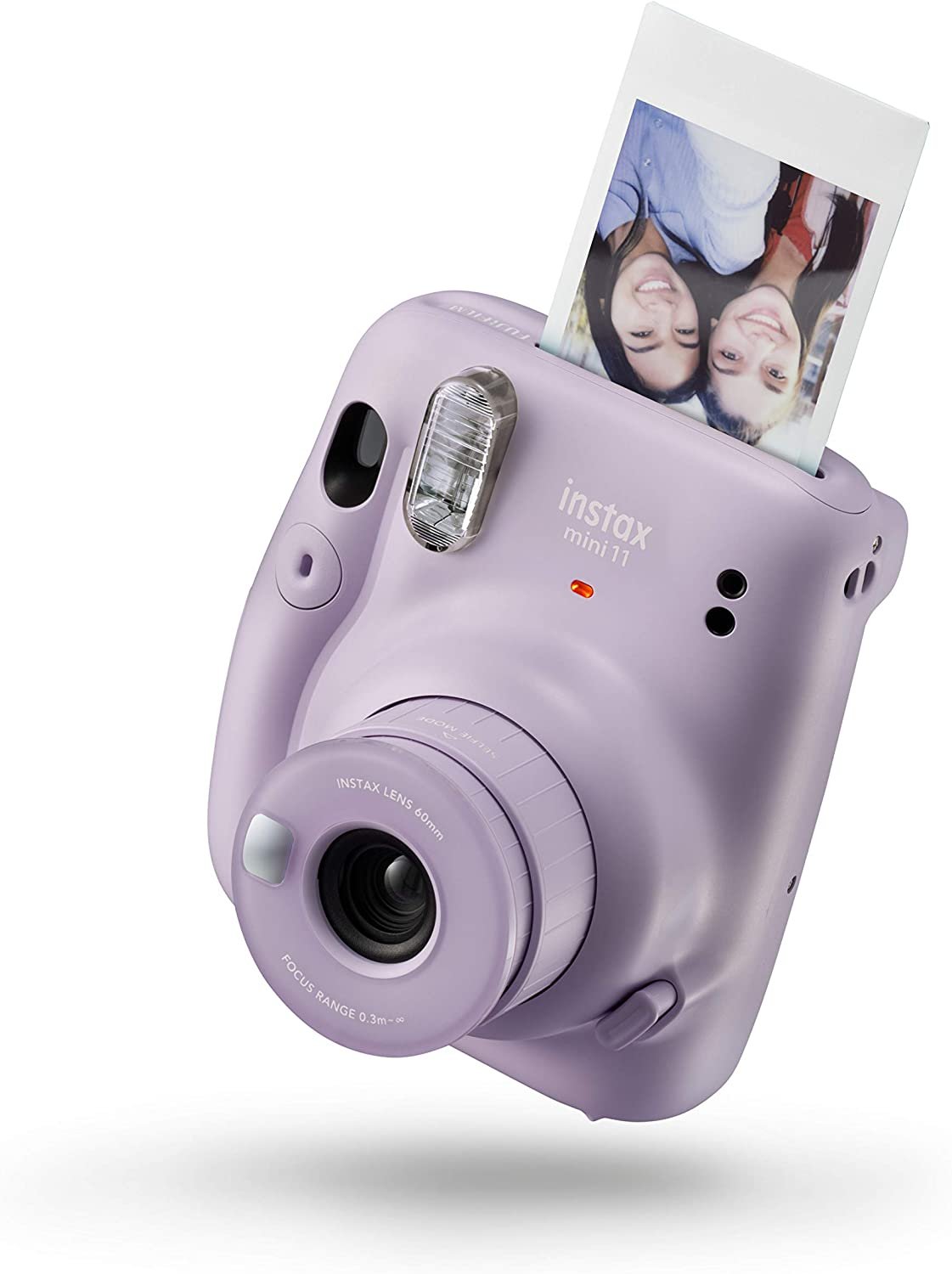 Fujifilm instax Mini 11 Instant Film Camera, auto Exposure and Built-in Selfie Lens, Lilac Purple - cambuy-lives