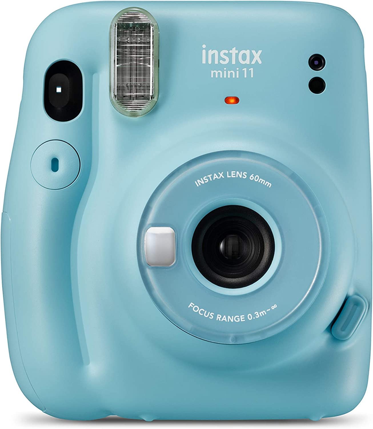 Fujifilm instax Mini 11instant Film Camera, auto Exposure and Built-in Selfie Lens, Sky Blue - cambuy-lives