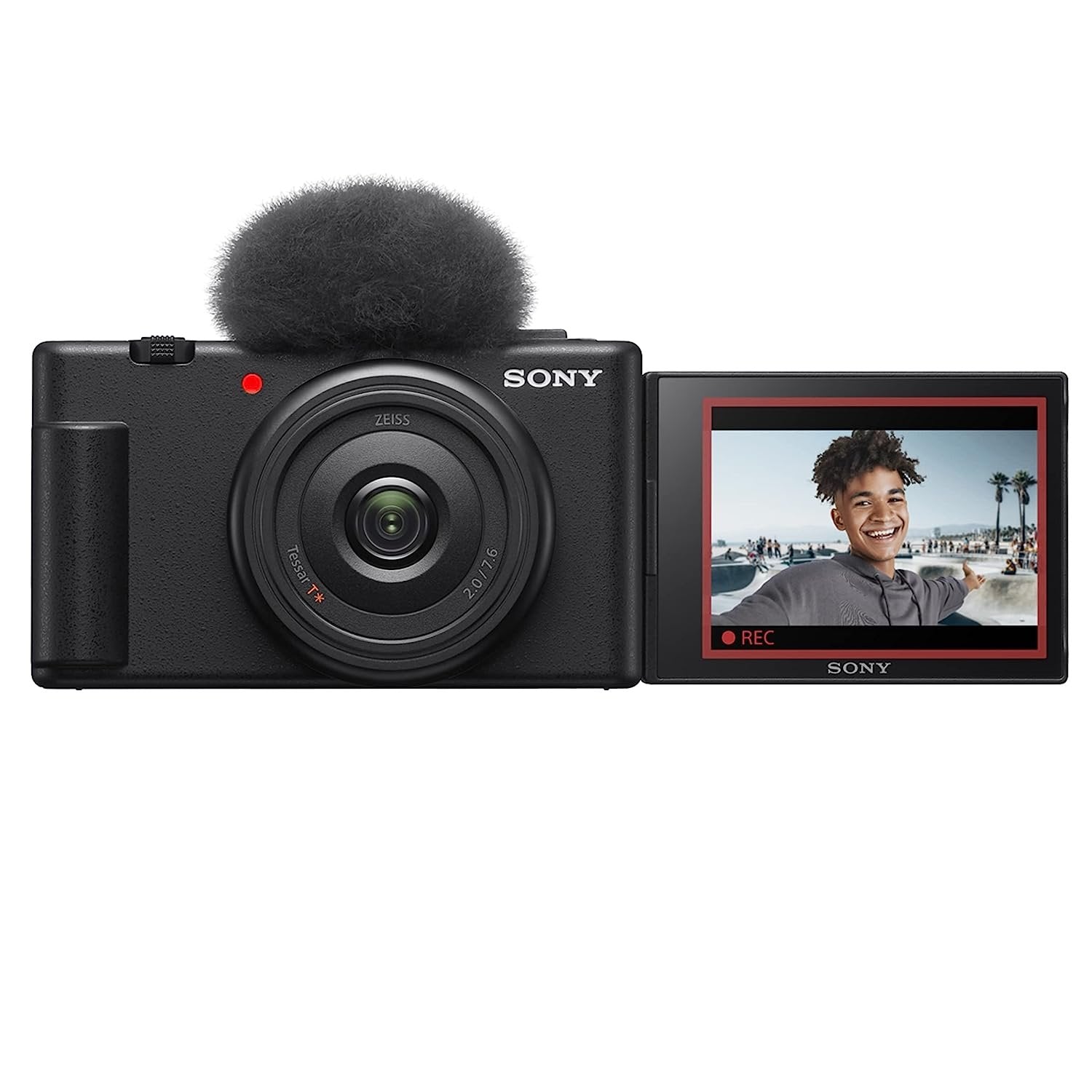 Sony ZV-1F Vlog Camera for Content Creators and Vloggers with Ultra-Wide 20mm Prime Lens | Soft Skin Feature | Bokeh | Creative Look | Active Mode Stabilisation - cambuy-lives