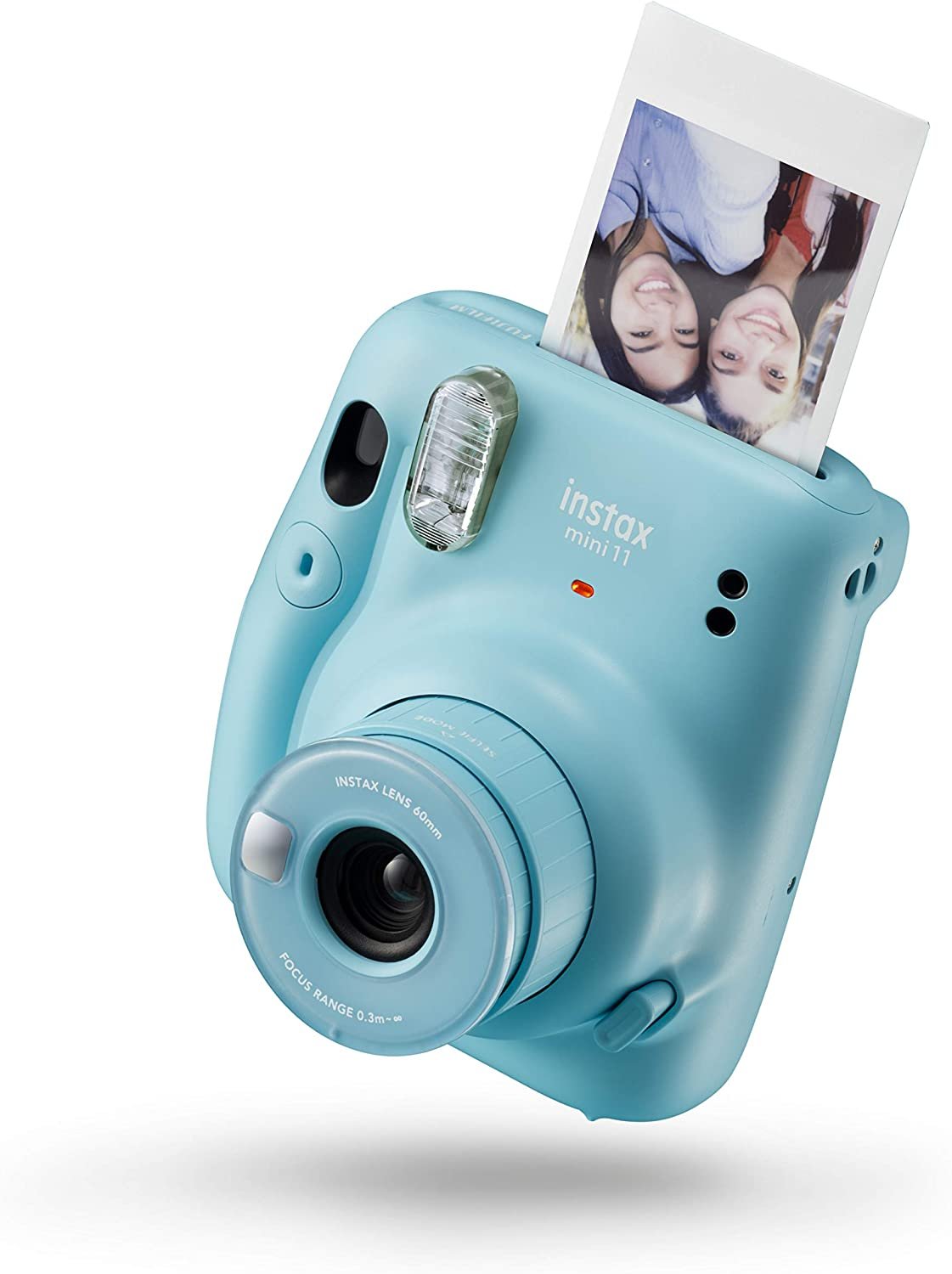 Fujifilm instax Mini 11instant Film Camera, auto Exposure and Built-in Selfie Lens, Sky Blue - cambuy-lives