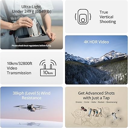 DJI Mini 3 Fly More Combo with Normal RC (38 Min Flight Time)