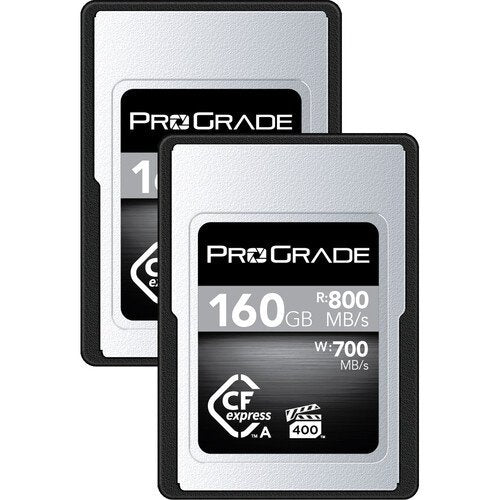 Prograde Digital 160Gb Cfexpress Type A Cobalt Memory Card (2-Pack) - cambuy-lives