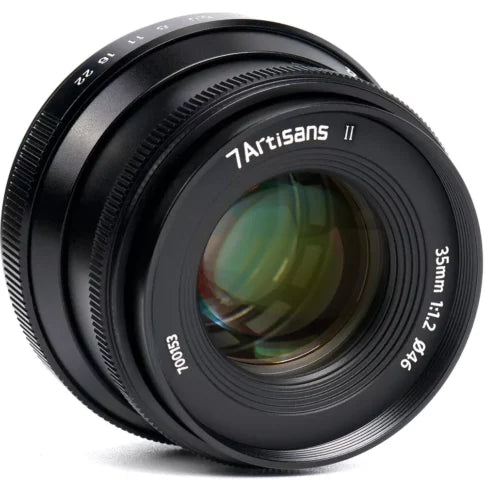 7artisans 35mm f/1.2 II Lens for Fujifilm X / Black