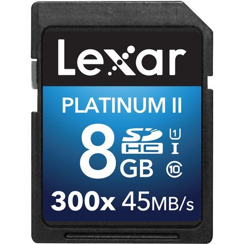 Lexar 8GB Platinum II UHS-I 300x SDHC Memory Card - cambuy-lives