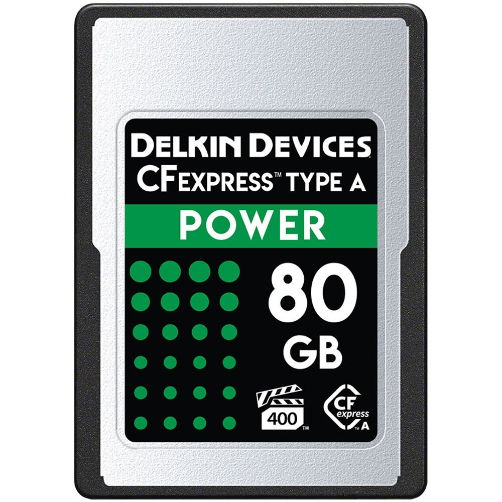 Delkin Devices 80GB POWER CFexpress Type A Memory Card - cambuy-lives