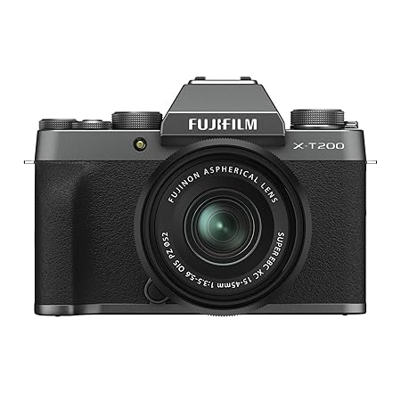 Used Fujifilm X T200 with 15-45 lens