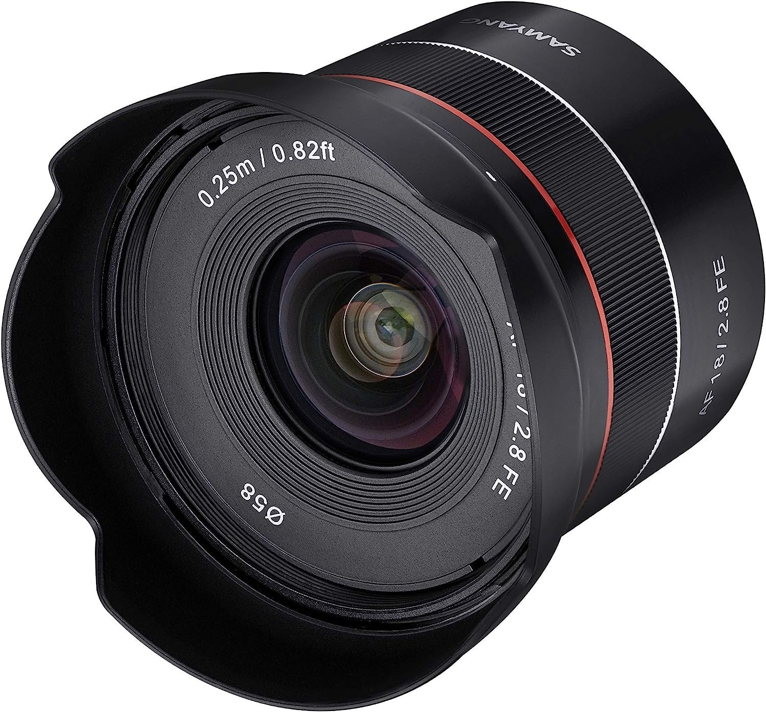 Samyang AF 18mm F2.8 Sony FE Auto Focus Lens - Black - cambuy-lives